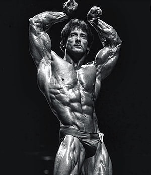 Frank Zane Classic Bodybuilding Pose in Black and White HD phone wallpaper