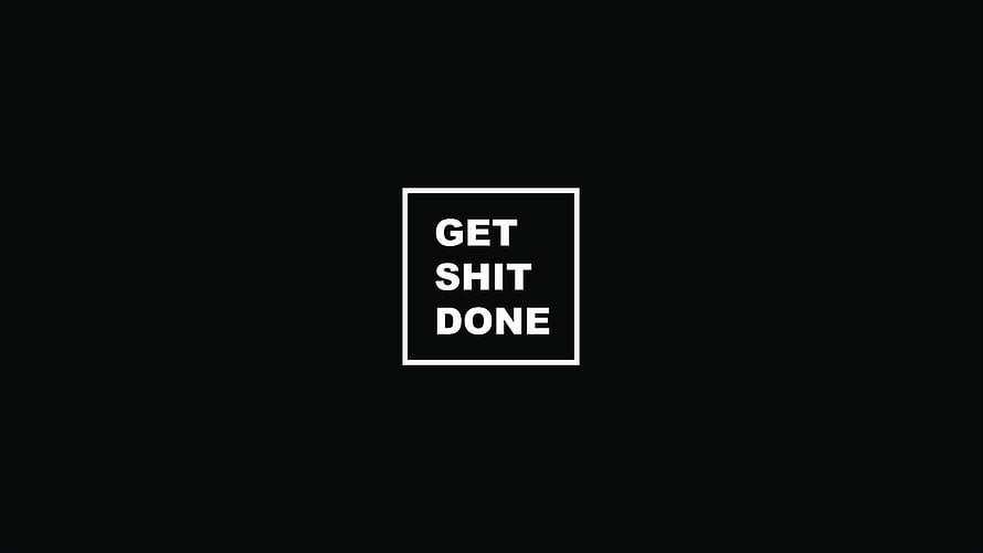Minimalist Motivational Quote Desktop Wallpaper HD wallpaper