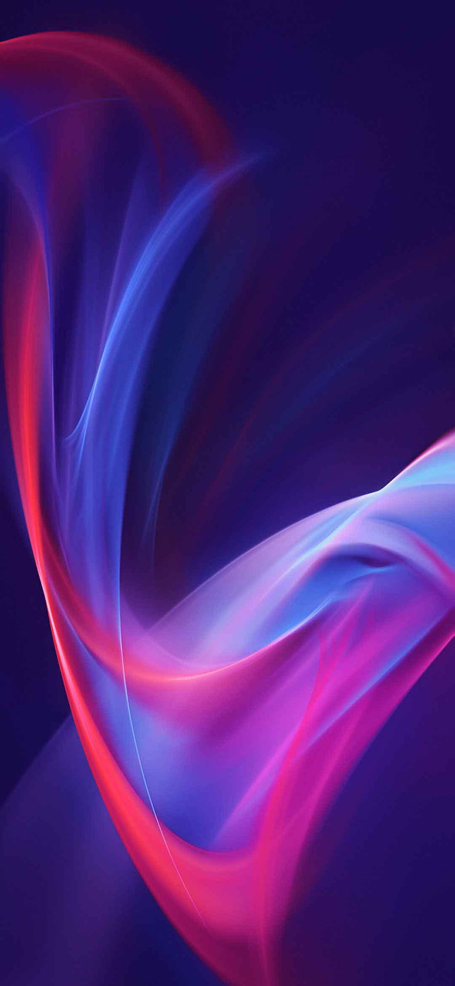 Abstract Fluid Gradient Wallpaper With Swirling Red Blue And Purple Hues HD phone wallpaper