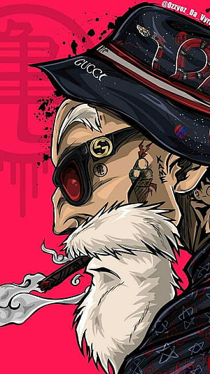 Gucci Kame Turtle Streetwear Illustration HD phone wallpaper