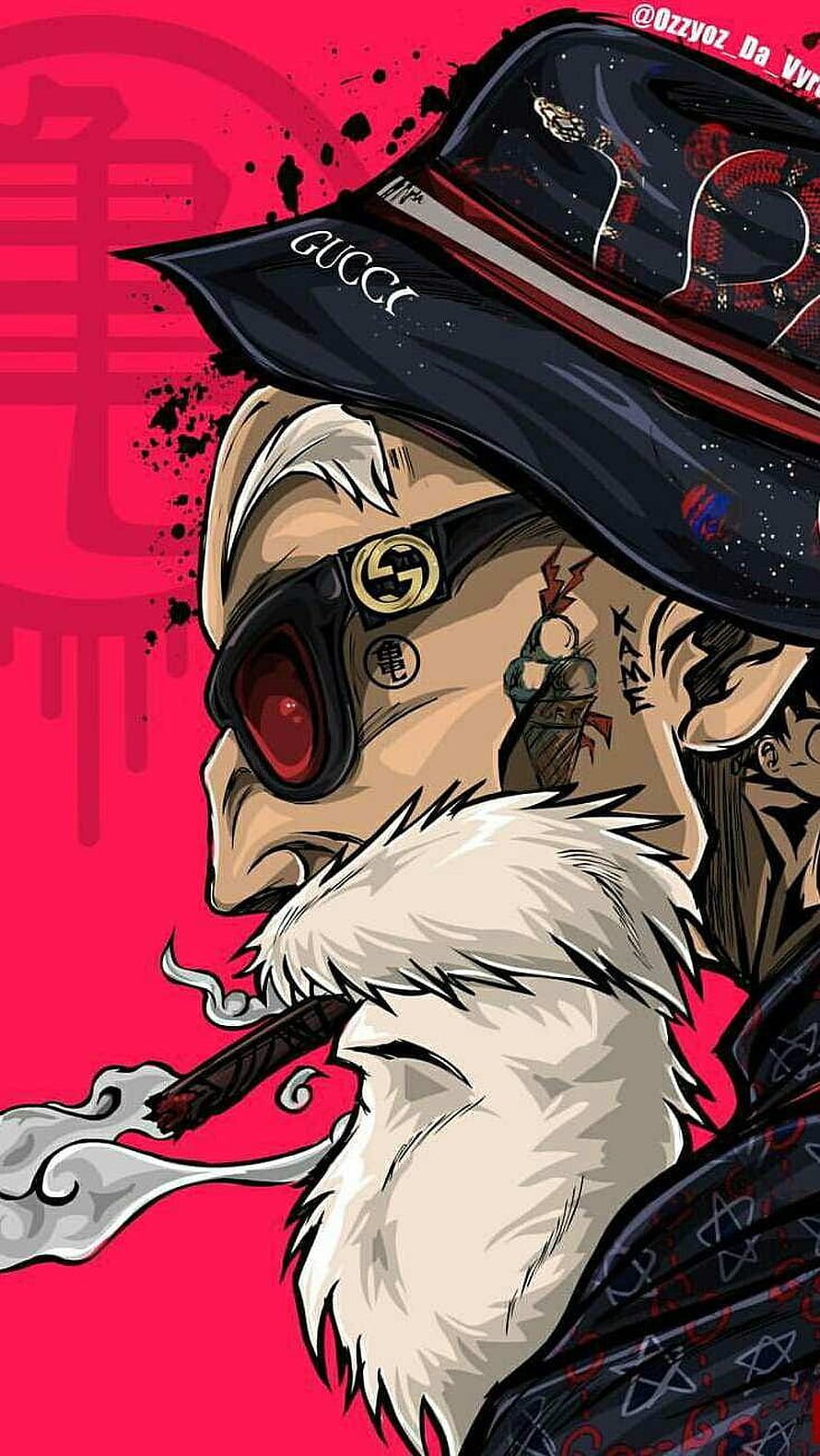 Gucci Kame Turtle Streetwear Illustration HD phone wallpaper