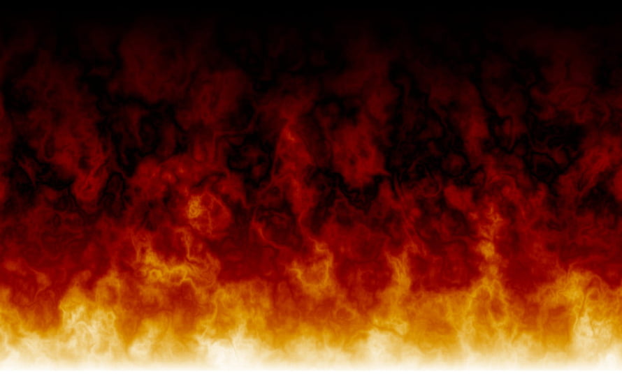 Abstract Fire and Smoke Texture with Dark Background HD wallpaper
