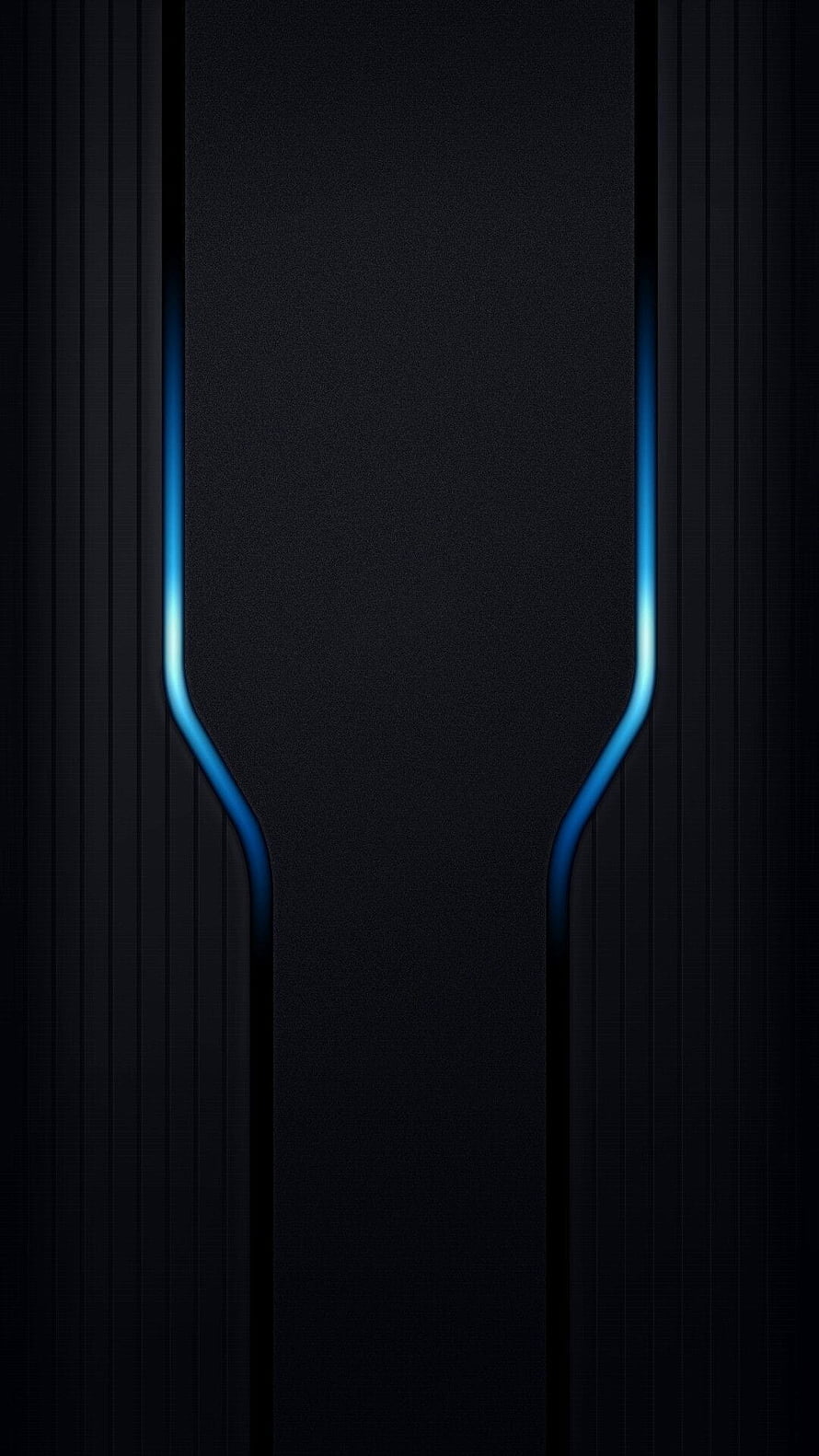 Dark Futuristic Neon Blue Abstract Minimalist Gaming Aesthetic HD phone wallpaper