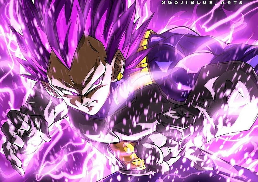 Vegeta Super Saiyan Rosé Anime Wallpaper HD wallpaper