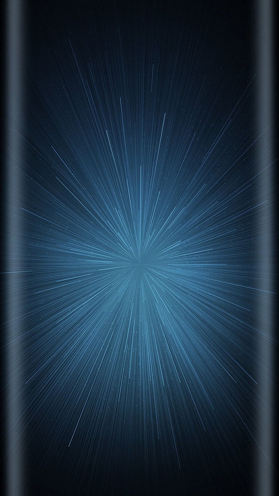 Abstract Blue Starburst Light Rays Wallpaper HD phone wallpaper