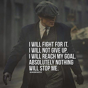 Thomas Shelby Peaky Blinders Motivational Quote Wallpaper HD phone wallpaper