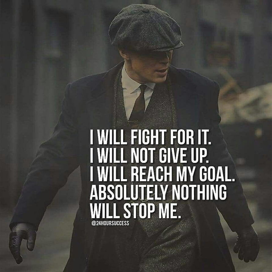 Thomas Shelby Peaky Blinders Motivational Quote Wallpaper HD phone wallpaper