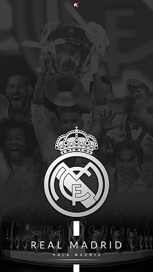 Real Madrid Champions League Trophy Celebration Wallpaper HD phone wallpaper