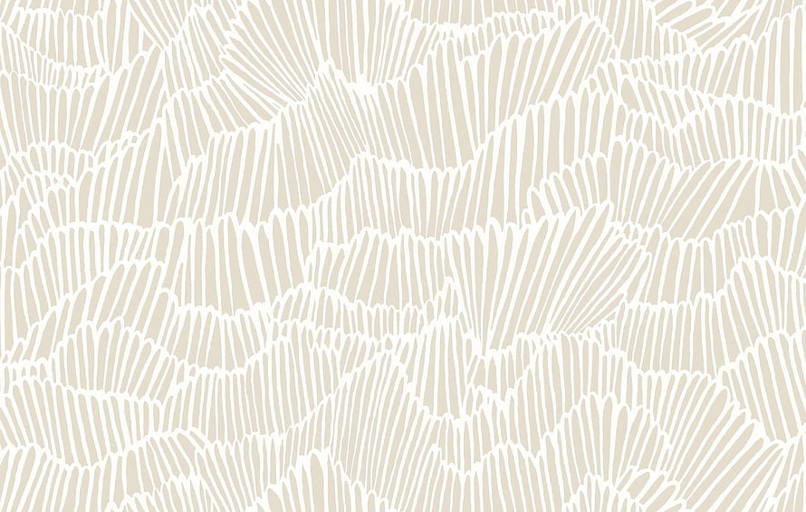 Beige and White Abstract Fan Pattern Seamless Texture Background HD wallpaper