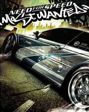 Need for Speed Most Wanted Game Cover Art Featuring a Silver BMW M3 on a City Street HD phone wallpaper