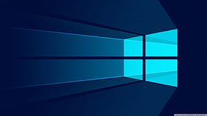 Windows 10 Default Blue Desktop Background Wallpaper HD wallpaper