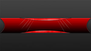Sleek Red and Black Abstract Banner Design with Curved Geometric Lines HD wallpaper