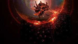 Lord Shiva Nataraja Cosmic Dance of Destruction Wallpaper HD wallpaper