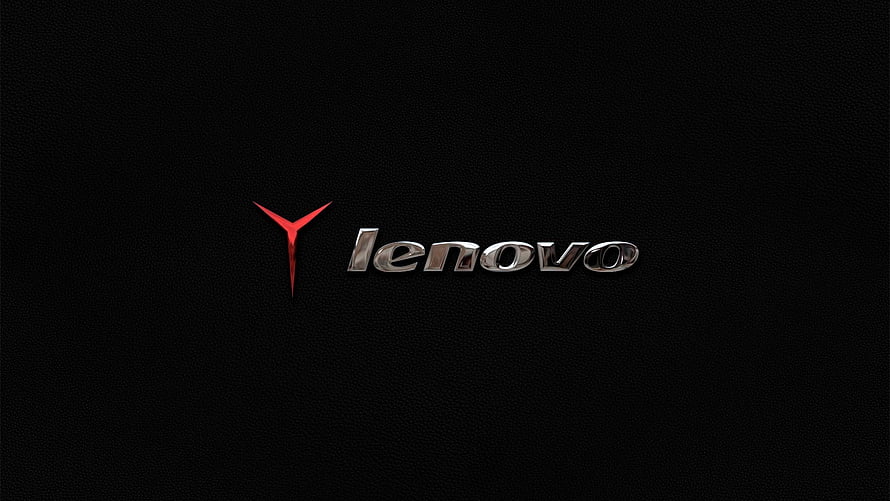 Lenovo Legion Gaming Logo on Black Textured Background HD wallpaper
