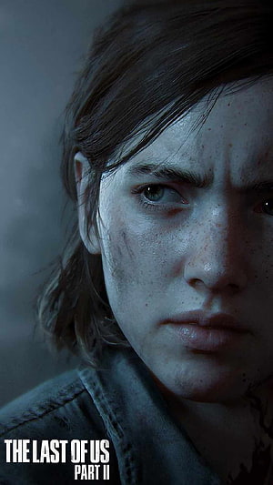 Ellie Close-Up Portrait From The Last of Us Part II Video Game HD phone wallpaper