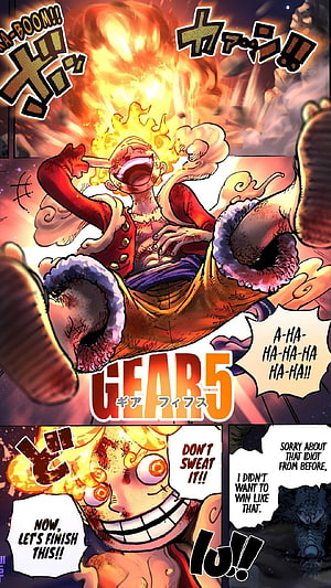 Monkey D. Luffy Gear 5 Transformation One Piece Anime Manga Wallpaper, Luffy gear 5 in 2022, luffy gear 5 mobile HD phone wallpaper