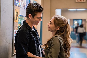 Hardin and Tessa Young in a School Hallway from the After Us Film Series HD wallpaper