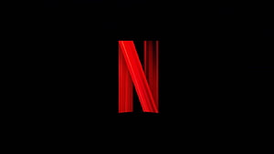 Netflix Red N Logo on Black Background Minimalist Branding Design HD wallpaper
