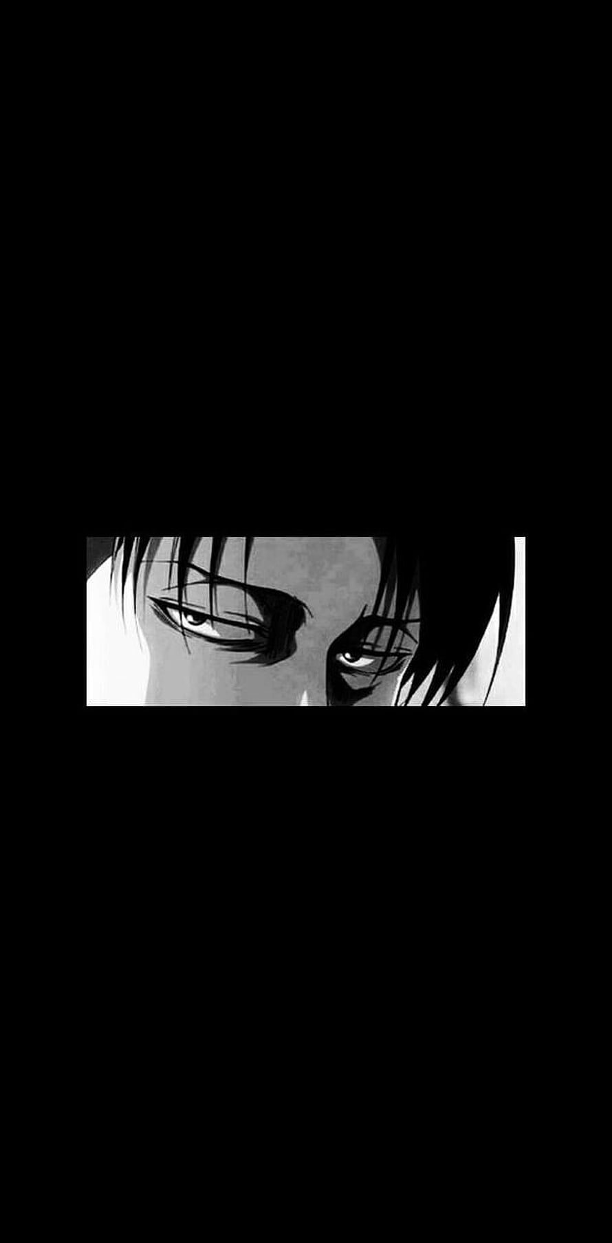 Levi Ackerman from Attack on Titan in a dark and somber black and white manga close-up, Levi ack aot by pisdllo, levi sad HD phone wallpaper
