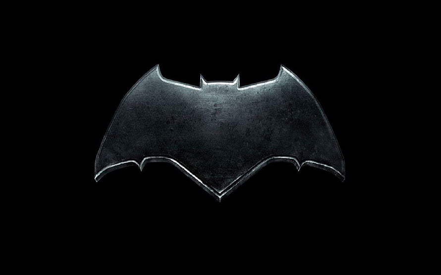 Ben Affleck Batman Emblem in Dark Metallic Style, Batman movie Ben Affleck logo and Backgrounds, ben affleck batman HD wallpaper