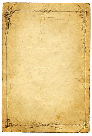 Vintage Parchment Scroll with Viking Ship and Crossed Oars Decorative Border HD phone wallpaper