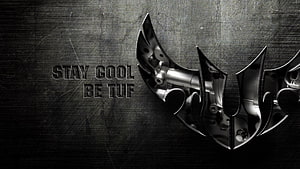 Asus TUF Gaming Logo on Dark Textured Background with Stay Cool Be Tuf Text HD wallpaper