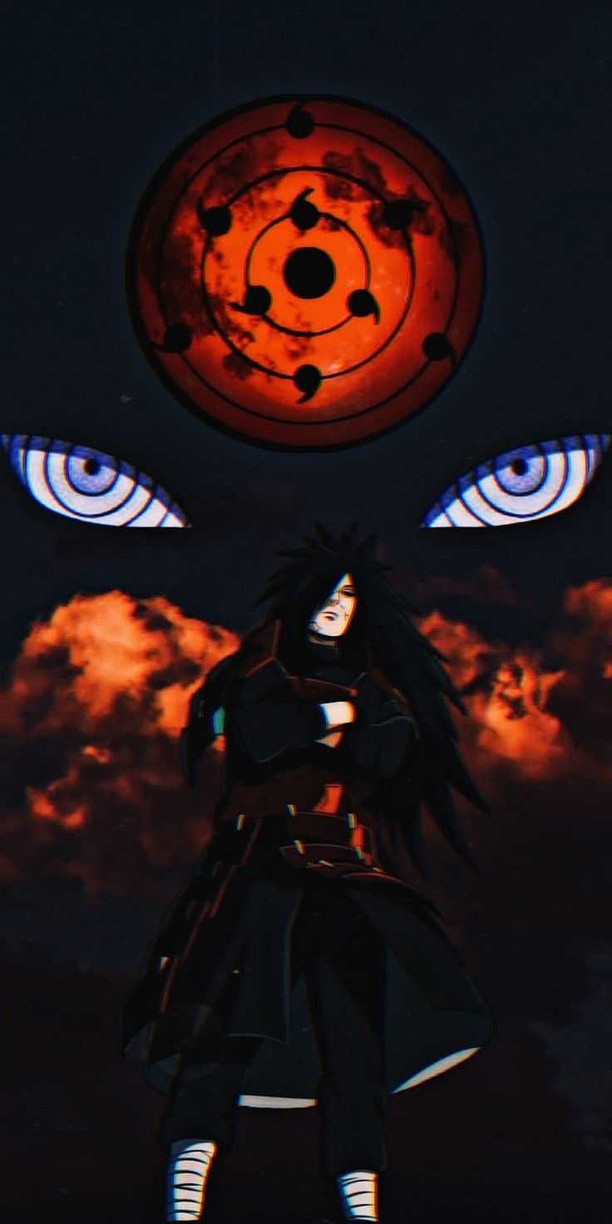 Madara Uchiha with Rinnegan and Infinite Tsukuyomi Anime Wallpaper HD phone wallpaper
