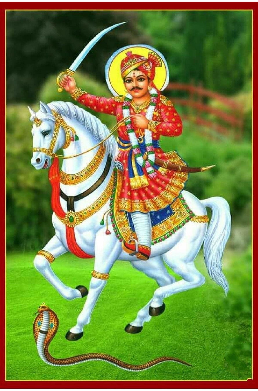 Chhatrapati Shivaji Maharaj Riding White Horse with Sword and Cobra HD phone wallpaper