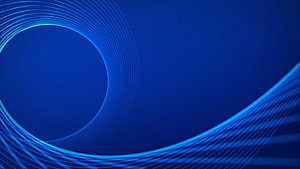 Abstract Blue Curved Lines and Circular Swirls on a Deep Navy Background HD wallpaper