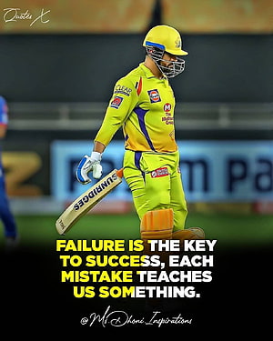MS Dhoni in Chennai Super Kings Yellow Jersey Walking with Cricket Bat Motivational Quote HD phone wallpaper