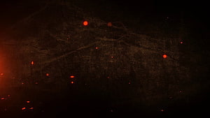 Cinematic Dark Epic Fire Particles Background with Glowing Embers and Smoke HD wallpaper