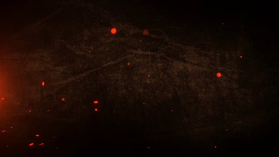 Cinematic Dark Epic Fire Particles Background with Glowing Embers and Smoke HD wallpaper