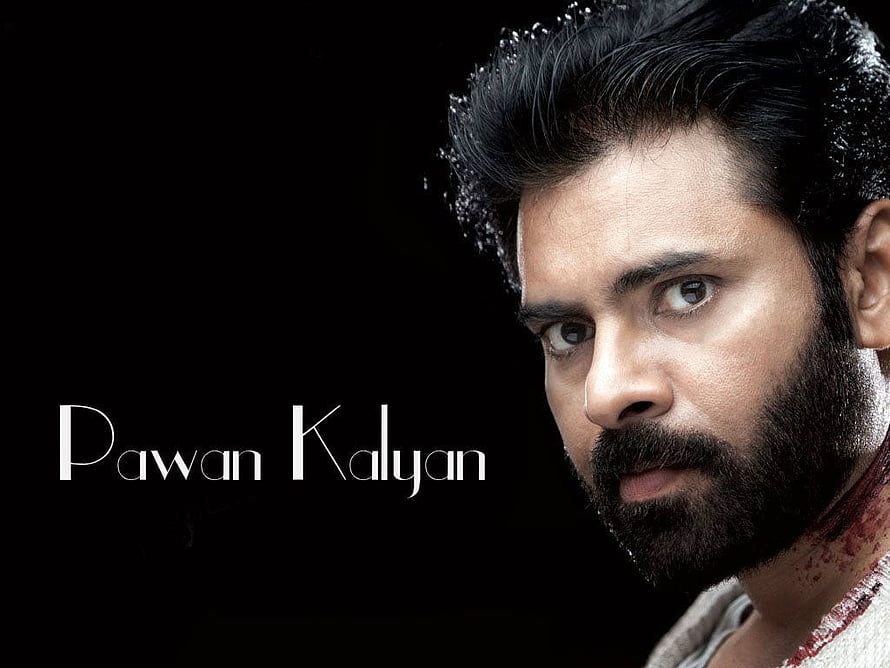 Pawan Kalyan Intense Portrait With Dark Background And Dramatic Lighting HD wallpaper