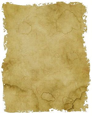 Aged Parchment Paper Texture with Distressed Edges and Water Stains HD phone wallpaper
