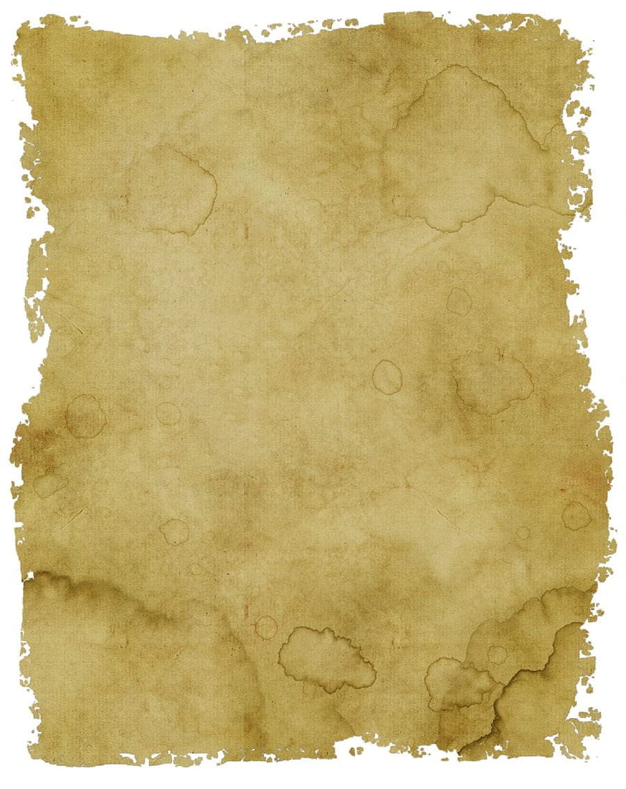 Aged Parchment Paper Texture with Distressed Edges and Water Stains HD phone wallpaper