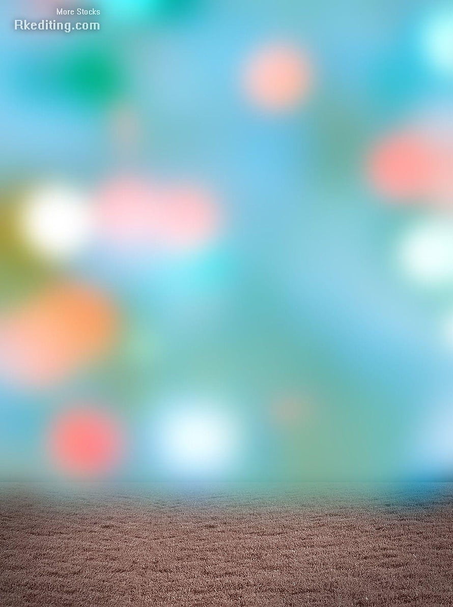 Soft Focus Bokeh Background with Warm and Cool Light Orbs Over Textured Ground HD phone wallpaper