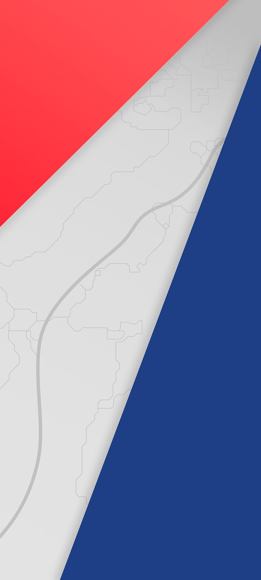 Abstract Geometric Wallpaper with Red, White, and Blue Diagonal Stripes and Subtle Map Outline HD phone wallpaper