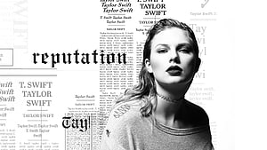 Taylor Swift Reputation Album Cover Artwork Portrait HD wallpaper