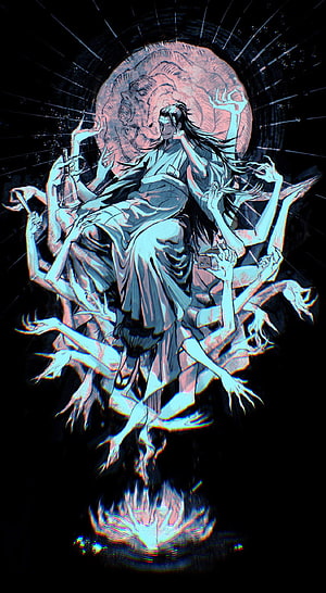 Sukuna Ryomen Jujutsu Kaisen Anime Character Wallpaper HD phone wallpaper