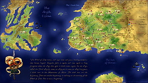 The Wheel of Time Fantasy World Map with Airth Ocean and Dead Sea HD wallpaper