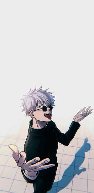 Gojo Satoru from Jujutsu Kaisen Anime Character Artwork HD phone wallpaper