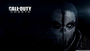 Call of Duty Ghosts Masked Soldier in Dark Tactical Gear HD wallpaper
