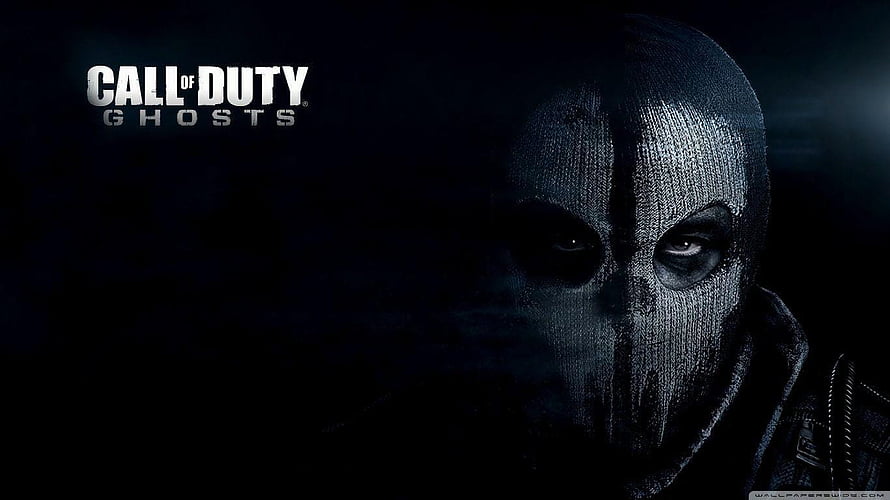 Call of Duty Ghosts Masked Soldier in Dark Tactical Gear HD wallpaper