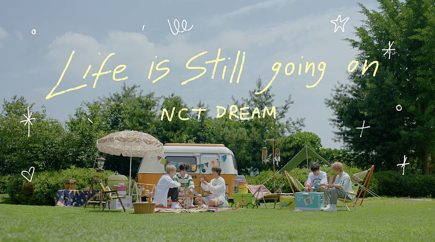 NCT Dream Life Is Still Going On Camping Picnic Wallpaper HD wallpaper