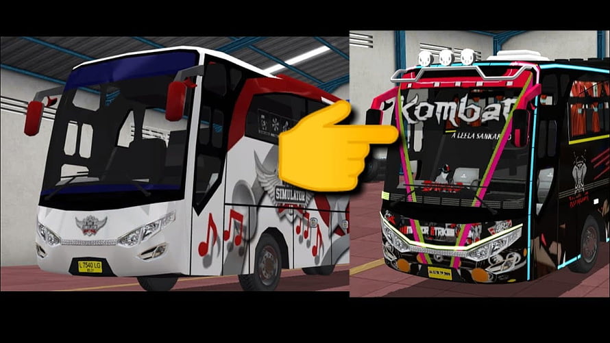 Indian Bus Simulator Game Featuring Custom Kombat and Music Livery Buses HD wallpaper