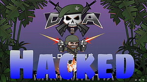 Doodle Army 2 Mini Militia Hacked Gameplay Thumbnail HD wallpaper