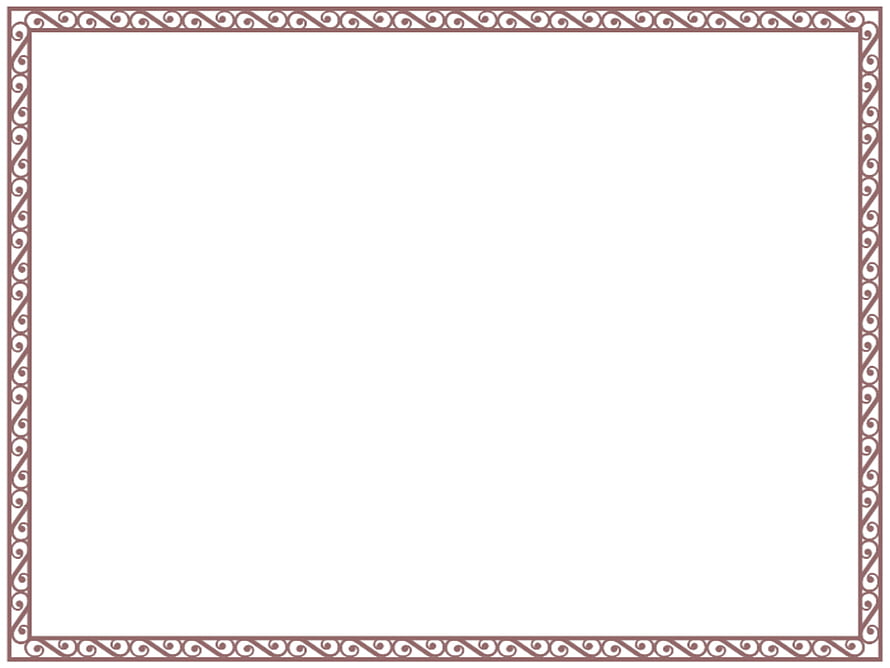 Elegant Maroon Scrollwork Border Frame Vector Design HD wallpaper