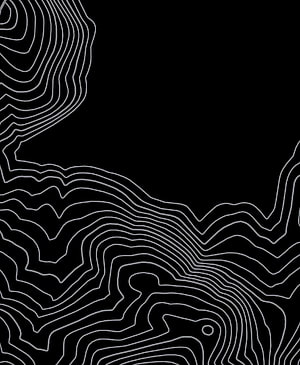 Minimalist Black and White Topographic Contour Line Abstract Pattern HD phone wallpaper
