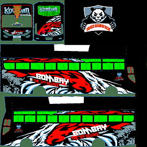 Bombay The 3rd Degree Esports Team Bus Livery Design With Red Tiger Graphic HD phone wallpaper