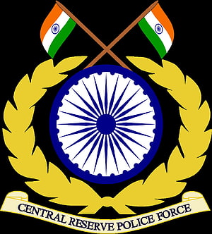 Central Reserve Police Force Emblem with Ashoka Chakra and Indian National Flags HD phone wallpaper